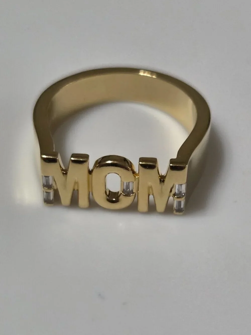 Authentic Pandora Mom Signet Ring